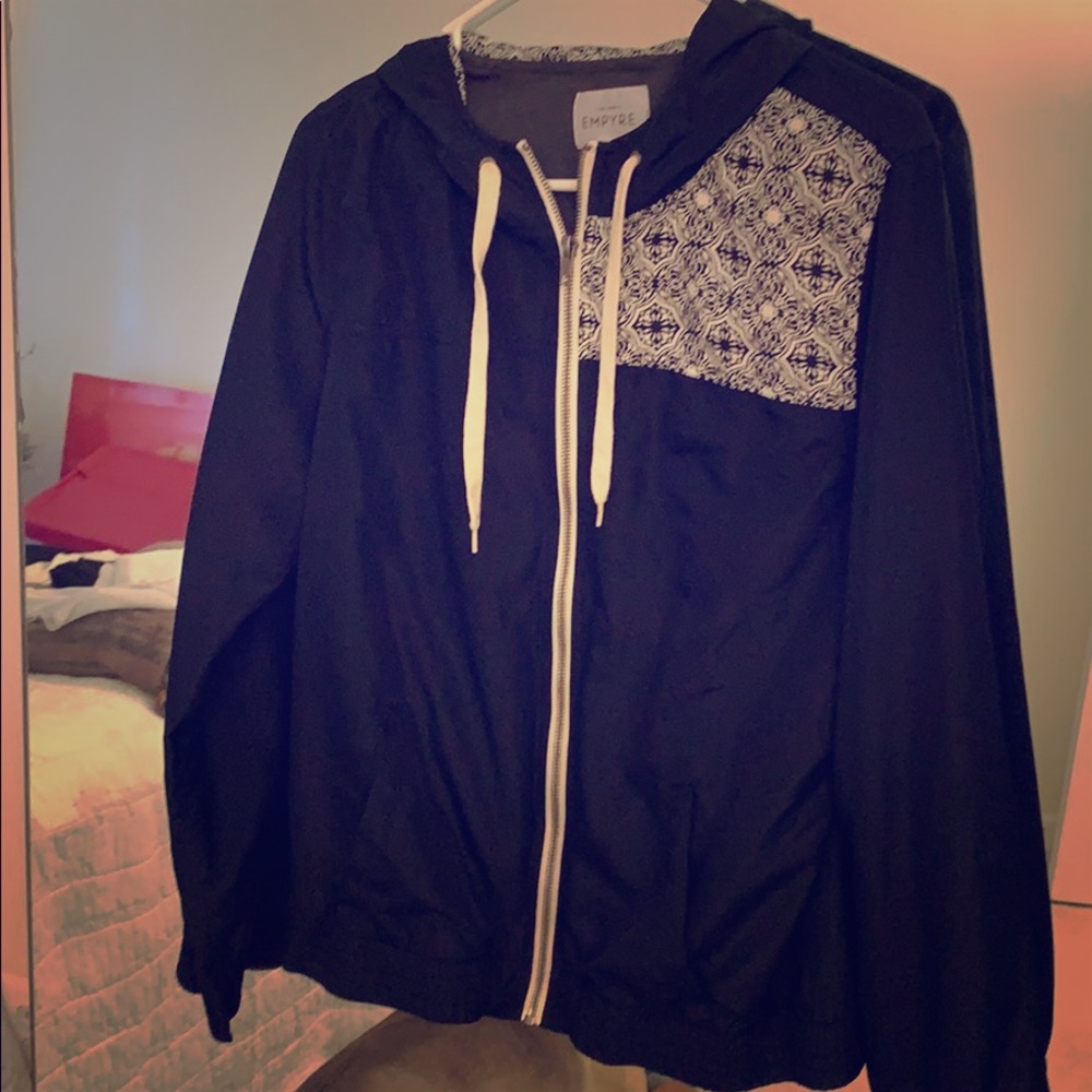 Light weight zip up jacket